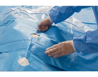 TUR Sterile Disposable Surgical Drapes Medical Uroligical Clear PE Film Pouch Finger Cot