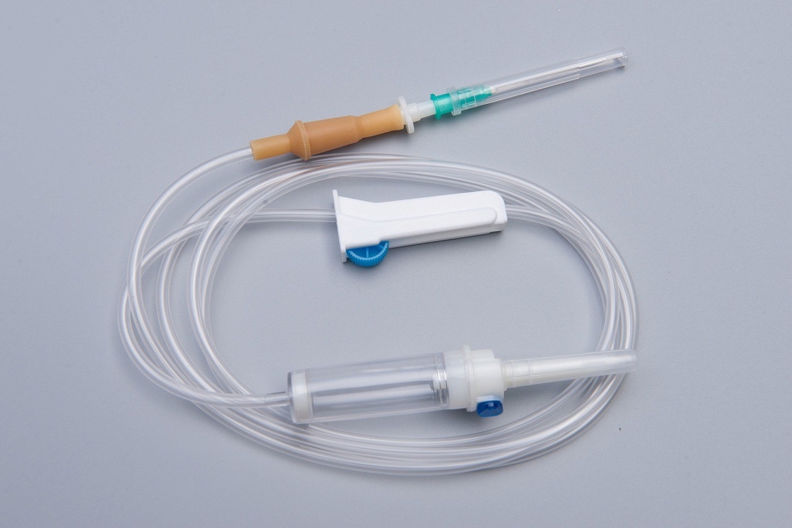 30mm Sterilized Stainless Steel Needle Disposable Infusion Set